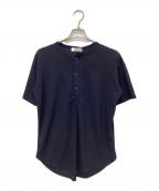 ZUCCAズッカ）の古着「シアーワッフルＴシャツ」｜ネイビー