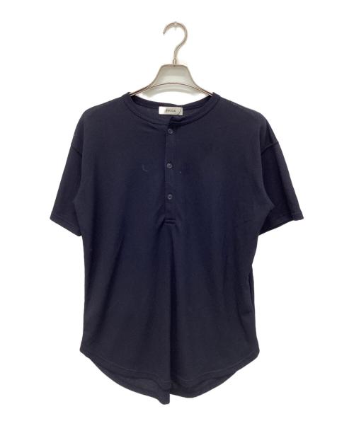 ZUCCA（ズッカ）ZUCCA (ズッカ) シアーワッフルＴシャツ ネイビー サイズ:M 未使用品の古着・服飾アイテム