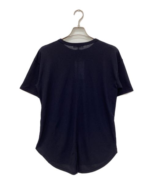 ZUCCA（ズッカ）ZUCCA (ズッカ) シアーワッフルＴシャツ ネイビー サイズ:M 未使用品の古着・服飾アイテム