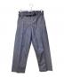me ISSEY MIYAKE（ミーイッセイ ミヤケ）の古着「フラットデニムパンツ」｜インディゴ