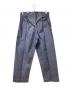 me ISSEY MIYAKE (ミーイッセイ ミヤケ) フラットデニムパンツ インディゴ サイズ:Free：18000円