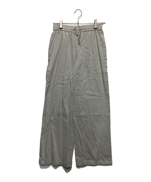 theory luxe（セオリーリュクス）theory luxe (セオリーリュクス) Crisp Linen Mian イージーパンツ グレー サイズ:38の古着・服飾アイテム