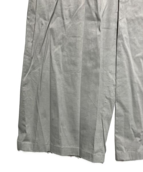 theory luxe（セオリーリュクス）theory luxe (セオリーリュクス) Crisp Linen Mian イージーパンツ グレー サイズ:38の古着・服飾アイテム
