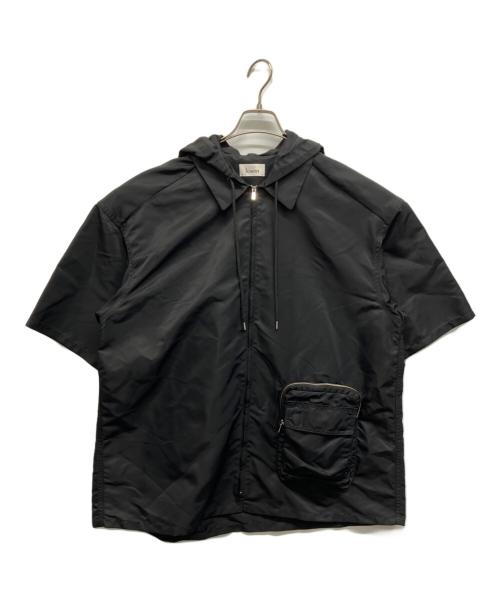 lownn（ローン）lownn (ローン) Utility hooded shirt ブラック サイズ:52の古着・服飾アイテム
