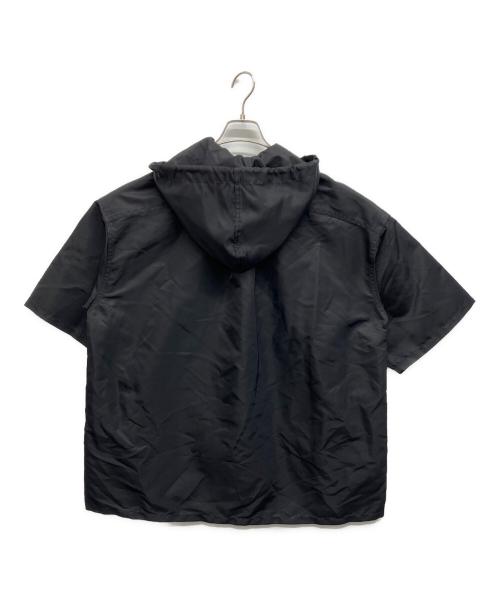 lownn（ローン）lownn (ローン) Utility hooded shirt ブラック サイズ:52の古着・服飾アイテム