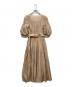 HER LIP TO (ハーリップトゥ) Airy Volume Sleeve Dress ベージュ サイズ:S：7000円