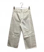 JOURNAL STANDARDジャーナルスタンダード）の古着「12.5ozルーズデニムパンツ」｜ホワイト