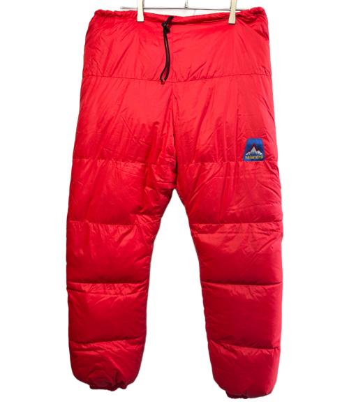 valandre（ヴァランドレ）valandre (ヴァランドレ) ダウンパンツ レッド サイズ:SIZE Lの古着・服飾アイテム