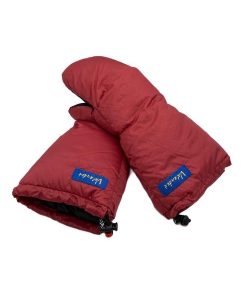 valandre（ヴァランドレ）valandre (ヴァランドレ) ダウングローブ レッド サイズ:XLの古着・服飾アイテム