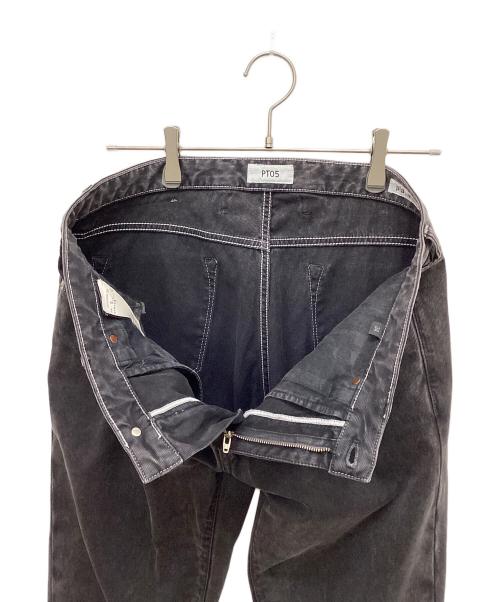 PT05（ピーティーゼロチンクエ）PT05 (ピーティーゼロチンクエ) SWING デニムパンツ ブラック サイズ:34( 86cm)の古着・服飾アイテム