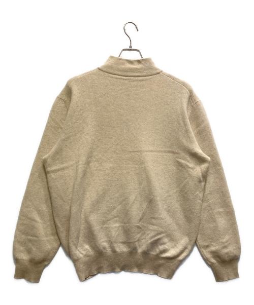 LORO PIANA（ロロピアーナ）LORO PIANA (ロロピアーナ) ハーフジップカシミヤニット ベージュ サイズ:50の古着・服飾アイテム