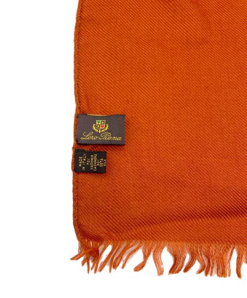 LORO PIANA（ロロピアーナ）LORO PIANA (ロロピアーナ) カシミヤシルクストール ブラウンの古着・服飾アイテム