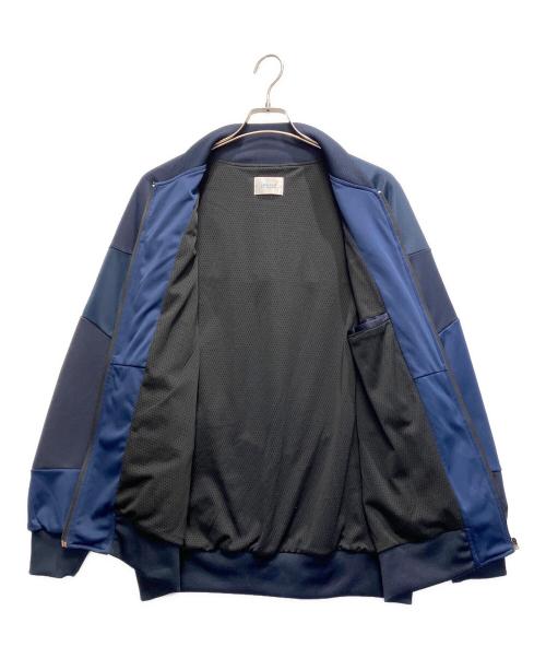 yoused（ユーズド）yoused (ユーズド) PATCHWORK LOOSE JOG TOP ネイビー サイズ:FREEの古着・服飾アイテム