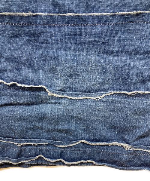 tricot COMME des GARCONS（トリココムデギャルソン）tricot COMME des GARCONS (トリココムデギャルソン) ビジュー装飾N/Sブラウス インディゴ サイズ:Mの古着・服飾アイテム