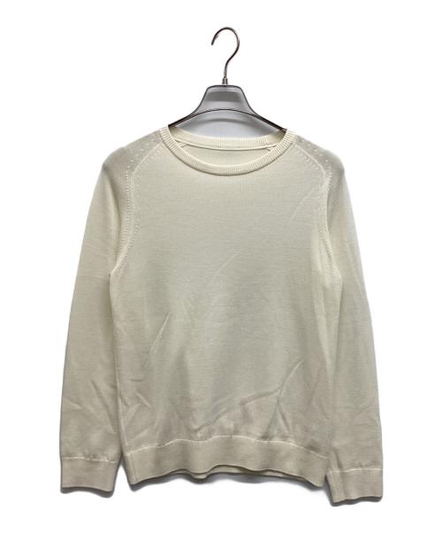 MUSE de Deuxieme Classe（ミューズ ドゥーズィエム クラス）MUSE de Deuxieme Classe (ミューズ ドゥーズィエム クラス) WISH クルーネック プルオーバー アイボリー サイズ:Freeの古着・服飾アイテム