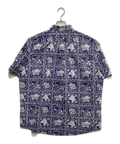 BROOKS BROTHERS（ブルックスブラザーズ）BROOKS BROTHERS (ブルックスブラザーズ) reyn spooner (レイン スプナー) 半袖プルオーバーシャツ ブルー サイズ:XLの古着・服飾アイテム