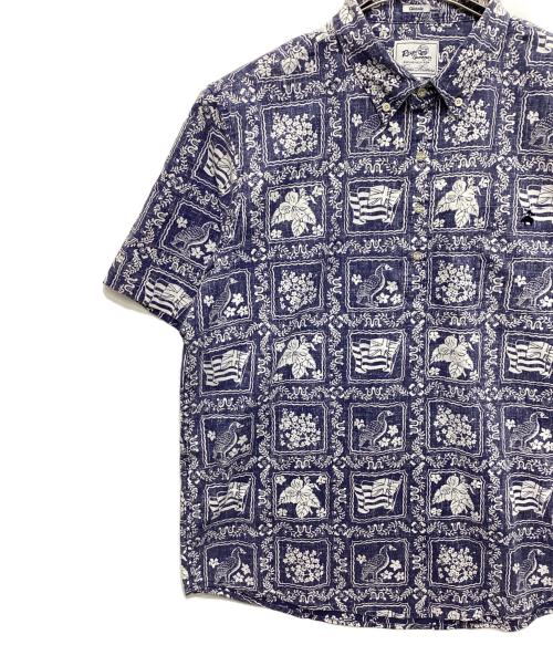 BROOKS BROTHERS（ブルックスブラザーズ）BROOKS BROTHERS (ブルックスブラザーズ) reyn spooner (レイン スプナー) 半袖プルオーバーシャツ ブルー サイズ:XLの古着・服飾アイテム