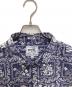 中古・古着 BROOKS BROTHERS (ブルックスブラザーズ) reyn spooner (レイン スプナー) 半袖プルオーバーシャツ ブルー サイズ:XL：8000円