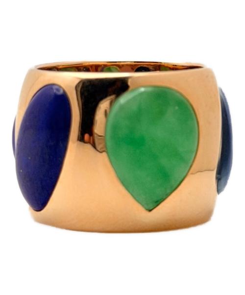 MATTIOLI（マッティオリ）MATTIOLI (マッティオリ) マルチカラーストーンリング サイズ:14号の古着・服飾アイテム