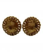 CELINEセリーヌ）の古着「凱旋門ラウンドチェーンイヤリング」