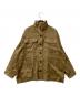 FRAMeWORK（フレームワーク）の古着「シャツ ラミースタンドブルゾン」｜ベージュ
