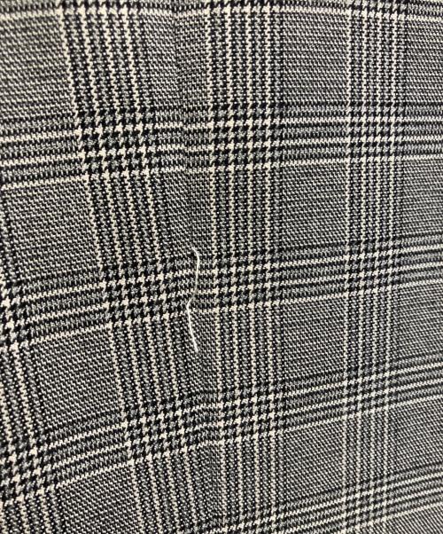 JOURNAL STANDARD relume（ジャーナルスタンダード レリューム）JOURNAL STANDARD relume (ジャーナルスタンダード レリューム) ダブルフロントチェックジャケット グレー サイズ:38の古着・服飾アイテム
