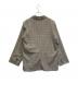 JOURNAL STANDARD relume (ジャーナルスタンダード レリューム) ダブルフロントチェックジャケット グレー サイズ:38：5000円