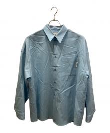 MARNI（マルニ）の古着「ウールトロピカルシャツ」｜スカイブルー