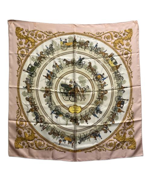 HERMES（エルメス）HERMES (エルメス) カレ90 ピンクの古着・服飾アイテム