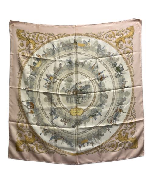 HERMES（エルメス）HERMES (エルメス) カレ90 ピンクの古着・服飾アイテム