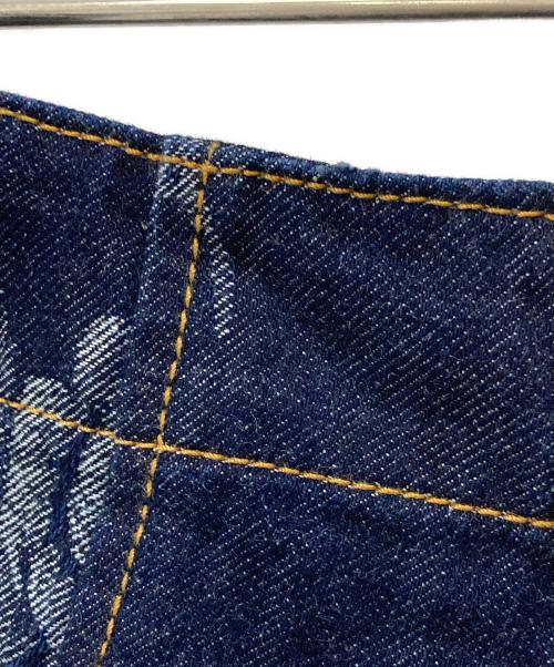 FETICO（フェティコ）FETICO (フェティコ) ROSE DENIM HIGH-WAIST JEANS インディゴ サイズ:1の古着・服飾アイテム