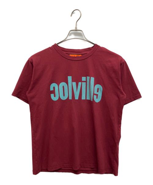colville（コルヴィル）colville (コルヴィル) DRAWER (ドゥロワー) Tシャツ ボルドー サイズ:Sの古着・服飾アイテム