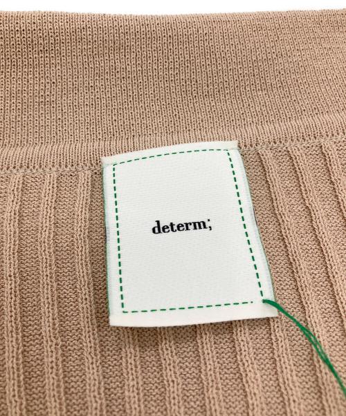 determ（デターム）determ (デターム) カーディガン ベージュ サイズ:2の古着・服飾アイテム