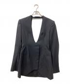 FETICOフェティコ）の古着「OPEN BACK TAILORED JACKET」｜ブラック