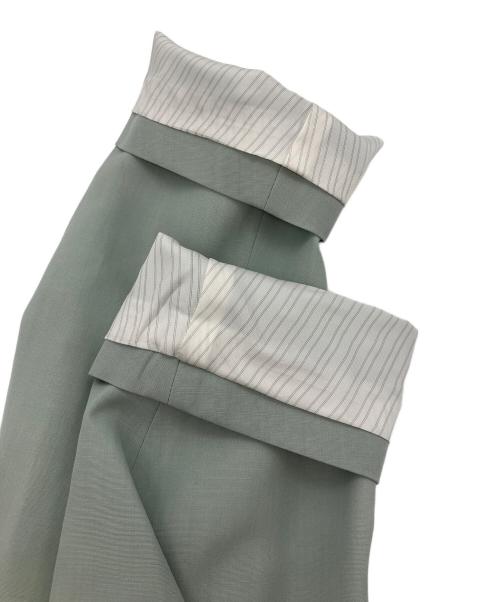 Ujoh（ウジョー）UJOH (ウジョー) ラップショートジャケット グリーン サイズ:3の古着・服飾アイテム