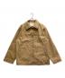 Ngm.S（ナゴミ エス）の古着「SOUTIEN COLLAR ジャケット&ラップスカート」｜キャメル