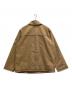 Ngm.S (ナゴミ エス) SOUTIEN COLLAR ジャケット&ラップスカート キャメル サイズ:FREE：10000円