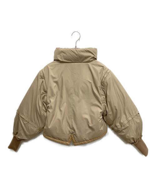 WRINN（リン）WRINN (リン) 4wayリバーシブルツイードダウン キャメル サイズ:38の古着・服飾アイテム