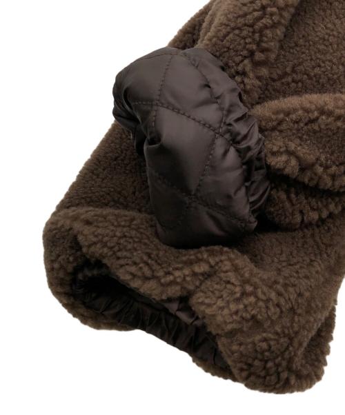 WRINN（リン）WRINN (リン) エコファーブルゾン ブラウン サイズ:38の古着・服飾アイテム