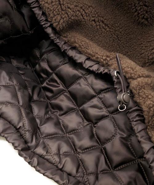 WRINN（リン）WRINN (リン) エコファーブルゾン ブラウン サイズ:38の古着・服飾アイテム