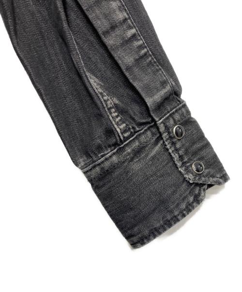 DSQUARED2（ディースクエアード）DSQUARED2 (ディースクエアード) ミニウエスタンシャツ ブラック サイズ:38の古着・服飾アイテム