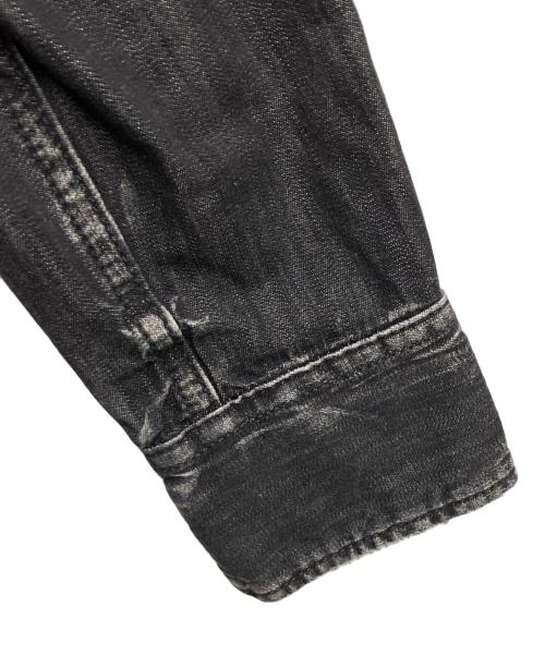 DSQUARED2（ディースクエアード）DSQUARED2 (ディースクエアード) ミニウエスタンシャツ ブラック サイズ:38の古着・服飾アイテム