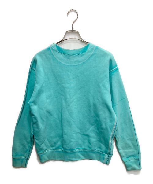 GUCCI（グッチ）GUCCI (グッチ) Ignasi Monreal (イグナシ モンレアル) クルーネックスウェット ライトブルー サイズ:XSの古着・服飾アイテム
