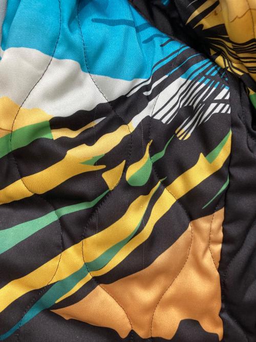 DSQUARED2（ディースクエアード）DSQUARED2 (ディースクエアード) レザーオーバーボンバージャケット ホワイト サイズ:38の古着・服飾アイテム