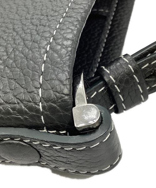 DELVAUX（デルヴォー）DELVAUX (デルヴォー) パン ミニ バケットハンドバッグ ブリティッシュグリーン サイズ:下記参照の古着・服飾アイテム