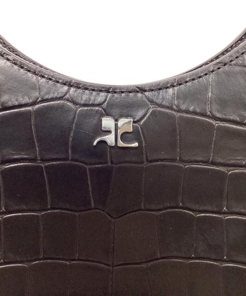 courreges（クレージュ）courreges (クレージュ) ホーリーバッグ ブラックの古着・服飾アイテム