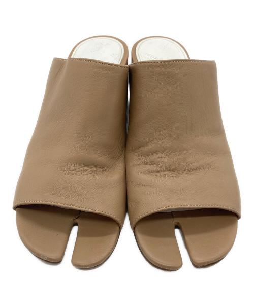 Maison Margiela（メゾンマルジェラ）Maison Margiela (メゾンマルジェラ) HANNAH ミュール ベージュ サイズ:37の古着・服飾アイテム