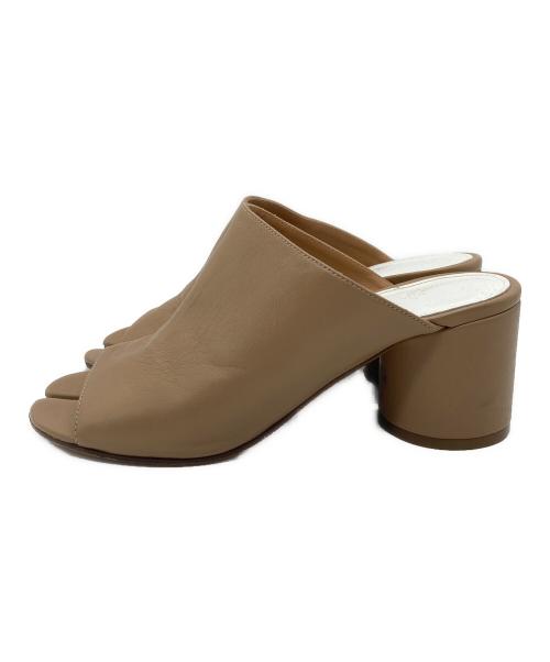 Maison Margiela（メゾンマルジェラ）Maison Margiela (メゾンマルジェラ) HANNAH ミュール ベージュ サイズ:37の古着・服飾アイテム