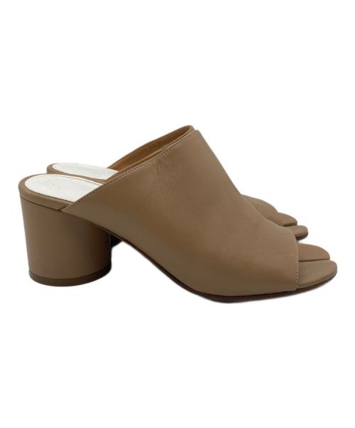 Maison Margiela（メゾンマルジェラ）Maison Margiela (メゾンマルジェラ) HANNAH ミュール ベージュ サイズ:37の古着・服飾アイテム