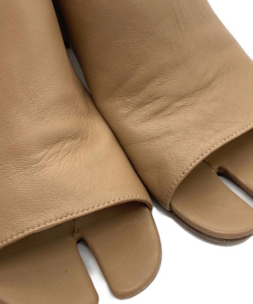 Maison Margiela（メゾンマルジェラ）Maison Margiela (メゾンマルジェラ) HANNAH ミュール ベージュ サイズ:37の古着・服飾アイテム